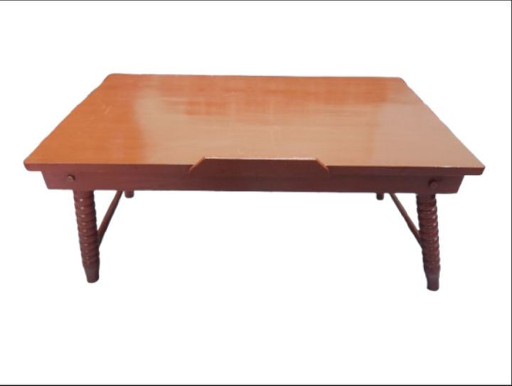 Wooden Japanese Dining table foldable work station study station laptop ...