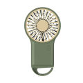 USB Rechargeable Foldable Mini Fan Quiet Clip On Fan Long Battery Life Desktop Outdoor Hiking Use. 