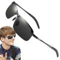 Photochromic Safety Glasses Transition Sunglasses for Men Anti Glare Polarized Driving Goggles UV400 Protection for Men Fishing. 