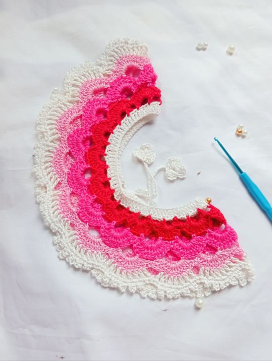 Kushikatar%20gola%20Crochet%20baby%20neck%20for%20any%20size%20made%20by%20the%20thread%20of%20Nine%20best%20for%20summer%20baby%20girls%20Handmade%20Fashionable%20cute%20Crochet%20Baby%20Neck%20Design%20dress%20for%20girls%201%20peices%20white%20and%20Green%20Colour%20Kushikatar%20jamar%20gola%20crochet%20baby%20neck%20kushikatar%20gola%20-%20Image%205