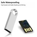 USB Flash Drive 16GB 32GB 64GB 128GB Waterproof USB Flash Drive Metal USB2.0.