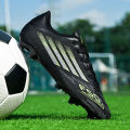 New Men Professional Football Boots Non-Slip TF/FG Boys Sneakers Match Soccer Shoes Ankle Comfortable Sports Shoes Unisex. 