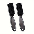 Barber Neck Duster Brush Sets Plastic Handle Hairdressing Soft Hair Cleaning Brush Head Shape Carving Cleaning Brush.
