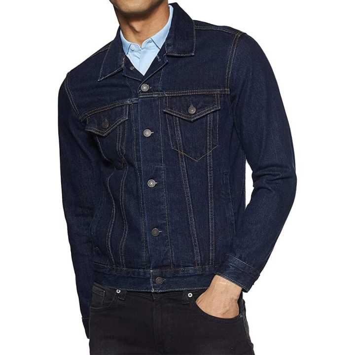 Men's Fashionable Denim Fabrics Jeans Jacket
