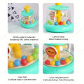 Baby 0 12 24 36 Months Early Education Rotating Push and Spin Carousel Activity Exercise Coordination Skills Toys Games.