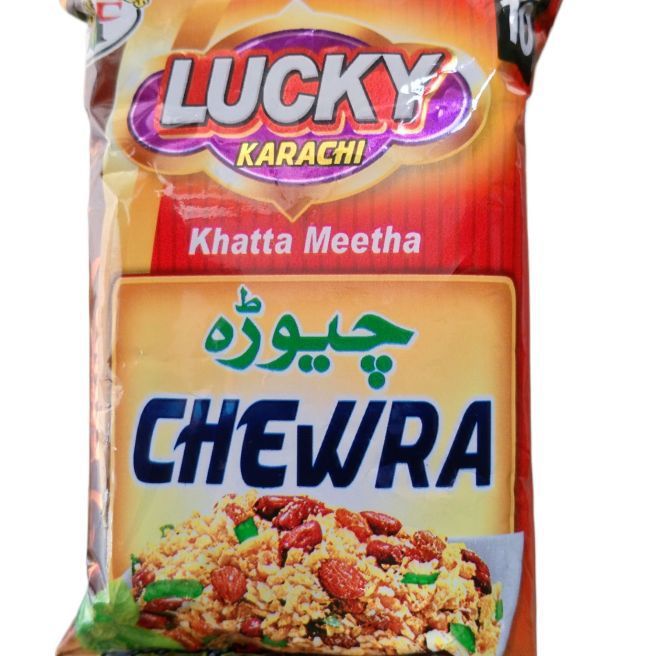 Original Lucky Chewra(Pack Of 12) Khatta Meetha Chewra Yummy Crispy Tasty Nimko 😋