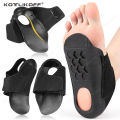 KOTLIKOFF 1 Pair Orthopedic Wearable Insoles For Flat Feet O-Shaped Unisex Pressure-relieving Walking Foot Care Arch Support Pad. 