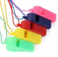 Whistle First aid whistle for Soccer football with Small Rope (01 Piece ) Using conditions Emergency call and Fun Games Multicolour. 