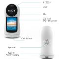 BESDER 3MP PTZ Wifi Camera Video Call with 2.8 Inch IPS Screen Baby Cry Sound Detection Security IP Camera Baby Monitor iCSee. 