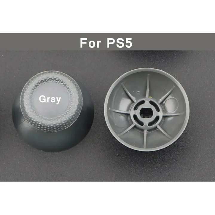2PCS%20Replacement%20Controller%20Analog%20Thumbstick%20Thumb%20Stick%20Mushroom%20Grip%20Cap%20Cover%20for%20PS2%20PS3%20PS4%20Pro%20Slim%20PS5%20Repair%20Part%20Gray%20-%20Image%206