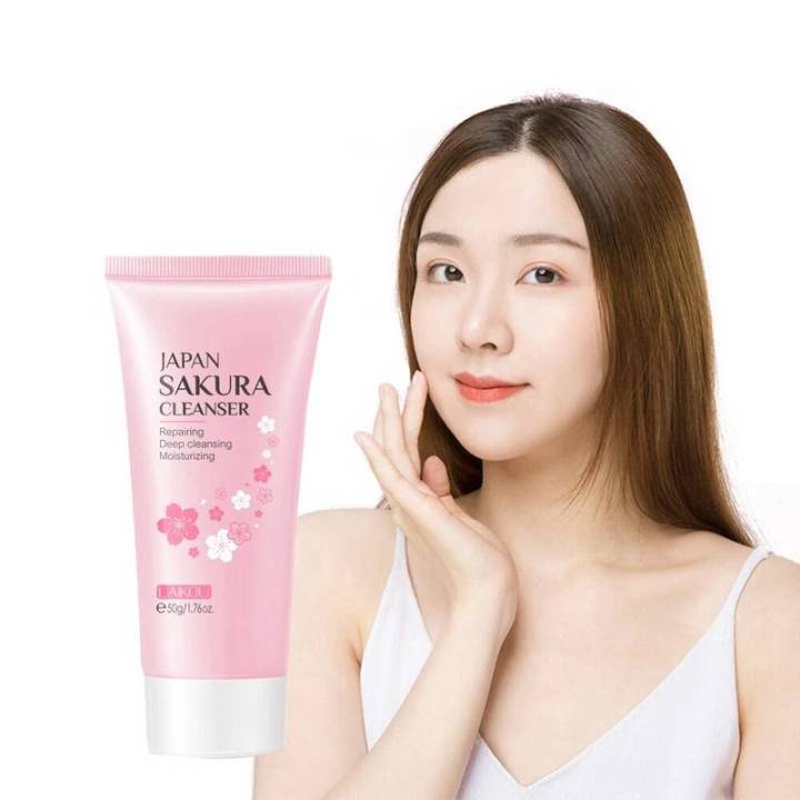 Laikou%20Japan%20Sakura%20cleanser%20Facewash%2050g%0AMoisturizing%20Sakura%20extract%20facial%20cleanser%20oil%20control%20whitening%20face%20-%20Image%203