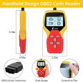 Foseal Wired OBD2 Scanner, Plug and Play OBDII Code Reader, Car Diagnostic Tool for Vehicle Engine Fault. 