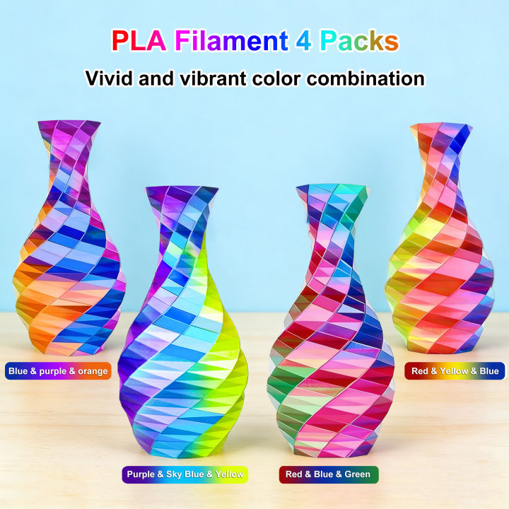 Tricolor%20Silk%20PLA%203D%20Printer%20Filament%201.75mm%20250g(0.55lbs)%20Spool,%20High%20Precision%20Printing%20Material%20for%20Most%20FDM%203D%20Printers%20-%20Image%202
