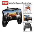W11+ PUBG Mobile Game Controller | Metal L1 R1 Trigger Joystick Gamepad | Universal Gaming Controller for Android & iOS | Free Fire & PUBG Accessories. 