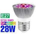 220V LED Full Spectrum Grow Light Bulb E27 Phytolamp For Plants LED E14 UV Lamp Indoor Flower Seeds Hydroponics Growth Lights. 