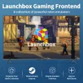 Launchbox 500G Portable Game Hard Drive Hyper Base Lbox Gaming HDD with 3700 PC/3D Game for PS4/PS3/PS2/Wii/WiiU/Switch/Gamecube. 