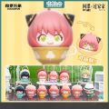 Spy X Family Tea Time Anya Loid Yor Cozy Afternoon Gathering Moegrain Blind Bag Toy Model Anime Figures Collect Ornaments.