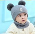 Kids Wool Cap With Neck Warmer High Quality

2023 New Baby Winter Hat Keep Warm Baby Cap Lovely Knitted Baby Hats. 