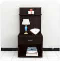 2 storage shelf with drawer bedside table for bedroom living room.