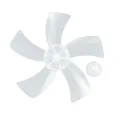 12 Inch Household Plastic Fan Blade Five Leaves With Nut Cover For Pedestal Fan Blade Electric Fan Accessories Flabellum. 