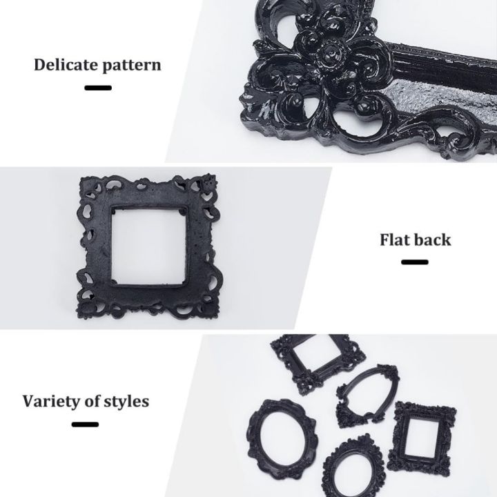 5%20Pcs%20Resin%20Frame%20Gothic%20Photo%20Frame%20Black%20Antique%20Picture%20Frame%20Wall%20Gallery%20Picture%20Frame%20Home%20Photography%20Decoration%20-%20Image%204