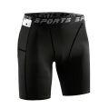 Men Fitness Shorts Boxers Black Gray L XL XXL Sports Training Elasticity Wicking Sweat Quick Dry Tight Compression Pants.