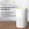 Portable Air Purifier Household Air Cleaner Mini Desktop Air Purifier With HEPA Filter Air Freshener Air Cleaner For Home Office.