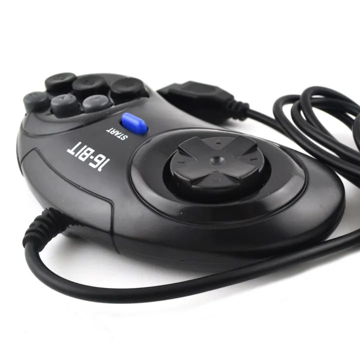 1-2%20Pcs%20Black%20Gamepad%20Controller%20For%20Sega%20Mega%20Drive%209%20Pin%206%20Buttons%20Gamepads%20for%20Sega%20Genesis%2016%20bit%20video%20game%20console%20-%20Image%203