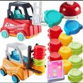 ENGINEER FORKLIFT - Forklift for Kids, - Forklift Transport Sorting Game - Educational Learning Activities for Kids Boys and Girls Ages 3+, Hand-Eye Coordination and Cognitive Development. 