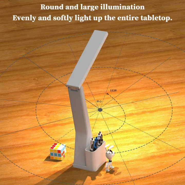 Foldable%20Dimmable%20Desk%20Lamp%20With%20Pen%20LED%20Clock%20Light%20Dormitories%20Reading%20Light%20USB%20Plug-in/Charging%20Touch%20Switch%20Table%20Lamp%20-%20Image%202