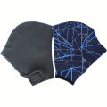 1 Pair of Unisex Camouflage Swimming Gloves - Ideal for Swimming, Surfing, Diving, Snorkeling and Enhance Training Performance.