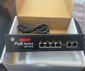 D-net Link POE Switch 2+4 for Ip cameras and networking. 