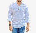 Trendy Men's White Color Formal Katua | Fatua for Men - Comfortable to Wear in All Seasons and Occasions. 