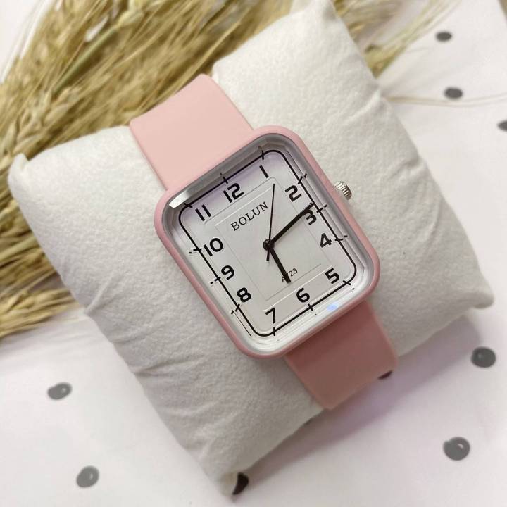 Bolun brand watches 100% authentic brand silicone strap good for