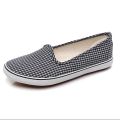 Steppora Women Slip On Printed Canvas Shoes - Lightweight Comfortable Casual Sneakers Pumps Flat Shoes For Girls. 