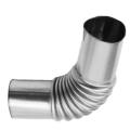 24mm Elbow Pipe Air Parking Heater Exhaust Tube Connector With Clip For Webasto Boats Heater Car Heating Parts. 