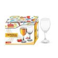 Large wine glass set( pack of 6),Nova Imperial glass set for serving cold drinks and other drinks.. 