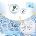 Portable Mini Ultrasonic Turbine Washing Machine. 