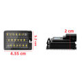 2pcs LED License Plate Light For Dodge Durango 2014-2021 White No Error.