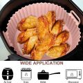 Silicone Mould for Hot Air Fryer, Air Fryer Silicone Pot, Reusable, Air Fryer Silicone Mould, Hot Air Fryer Baking Mould, Hot Air Fryer Accessories. 