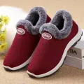 Waterproof Winter Boots for Women 2024 New Plush Snow Boots Women Ankle Boots Warm Black Couple Cotton Couples Platform Shoes. 