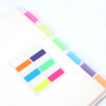 MOTARRO 6 Color Transparent Waterproof Sticky Notes Index Tabs For Page Marker File Classify Planner Stickers Office Suppies. 