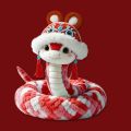 25/35cm Snake Accessory Oranments New Year Cosplay  Chinese Style Snake Doll Plush Cute for Girl Boy Birthday . 