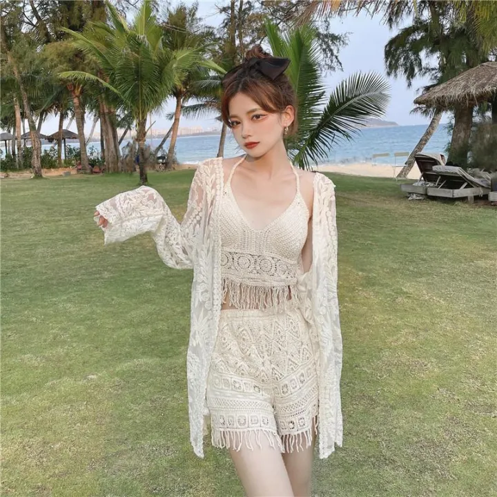 Women's%20Boho%20Fringe%20Backless%20Halter%20Tie%20Neck%20Underwear%20Outerwear%20with%20Neck%20Hanging%20Embroidery%20Tassel%20Suspender%20Vest%20Short%20Tank%20-%20Image%204