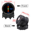 2" 52MM Air Fuel Ratio Gauge with Narrowband O2 Oxygen Sensor 0258006028 AFR Gauge Meter Rich Lean for Gasoline Car 12V. 