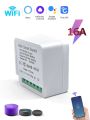 16A 20A Smart WiFi Light Switch 2-Way Control Intelligent Module Cozylife APP Remote Control Supports Alexa  Assistant lightify. 