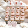20/40PCS Disposable Dessert Cup Plastic Cup Tilted Circular Tasting Sample Birthday Wedding Appetizer Afternoon Tea Party.