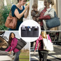 HHYUKIMI Brand Make up Organizer Felt Insert Bag For Handbag Travel Inner Purse Portable Cosmetic Bags Fit Various Brand Bags. 