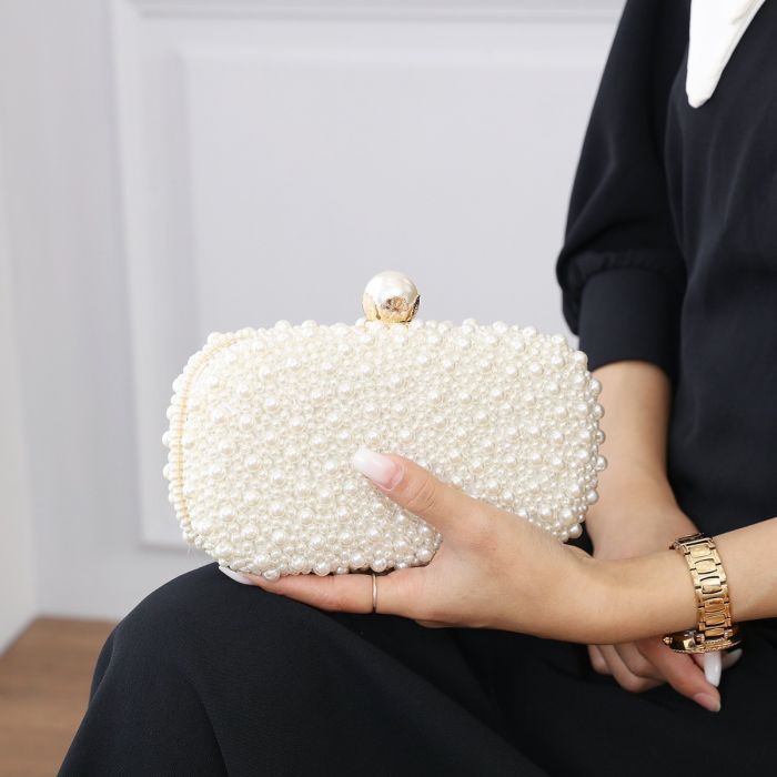 New%20Perfect%20Wedding%20Party%20Clutch%20Women's%20Purse/Side/Crossbody%20Pearls%20Evening%20Bag%20-%20Image%202