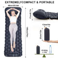 Outdoor Camping Inflatable Mattress Sleeping Pad With Pillows Ultralight Air Mat Built In Inflator Pump Hiking.